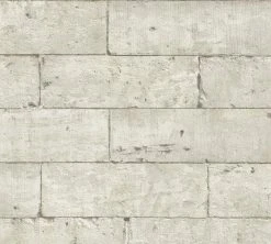 Vliestapete AUTHENTIC WALLS 2 - Stein - beige - 10 Meter