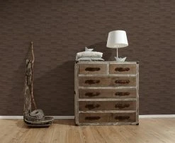 Vliestapete AUTHENTIC WALLS 2 - Holz - braun - 10 Meter -Baumarkt Verkaufsgeschäft 9003723100 04 1600Wx1600H