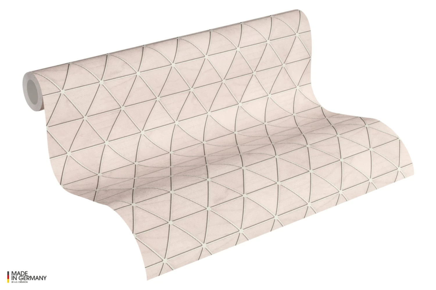 Vliestapete AUTHENTIC WALLS 2 - Metallic rosa-grau - 10 Meter 2 Vliestapete AUTHENTIC WALLS 2 - Metallic rosa-grau - 10 Meter – Bild 2