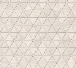 Vliestapete AUTHENTIC WALLS 2 - Metallic rosa-grau - 10 Meter