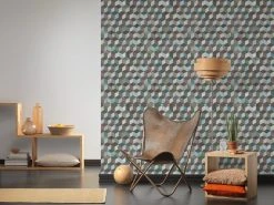 Vliestapete - AUTHENTIC WALLS 2 - blau-grau-grün - 10 Meter -Baumarkt Verkaufsgeschäft 9003723500 03 1600Wx1600H