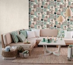 Vliestapete - AUTHENTIC WALLS 2 - blau-grün-braun - 10 Meter -Baumarkt Verkaufsgeschäft 9003723900 03 1600Wx1600H