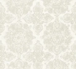 Vliestapete - BOHO LOVE - Ornamente - metallic-beige-grau - 10 Meter