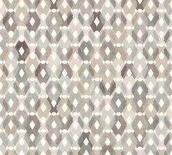 Vliestapete - COLIBRI - Raute - grau-beige-braun - 10 Meter