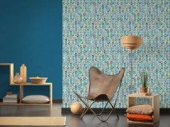 Vliestapete - COLIBRI - Uni - blau - 10 Meter -Baumarkt Verkaufsgeschäft 9003733700 03 1600Wx1600H