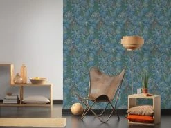 Vliestapete - COLIBRI - Floral - blau-grün-gelb - 10 Meter 7 Vliestapete - COLIBRI - Floral - blau-grün-gelb - 10 Meter -Baumarkt Verkaufsgeschäft 9003733900 04 1600Wx1600H