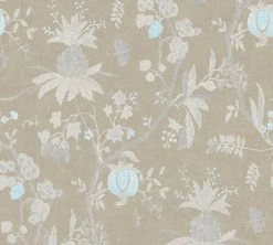 Vliestapete - braun-grau-blau - 10 Meter