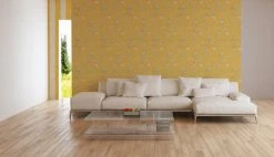 Vliestapete - gelb-grün - 10 Meter -Baumarkt Verkaufsgeschäft 9003743100 03 1600Wx1600H