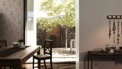 Vliestapete PARADISE GARDEN - grau - 10 Meter -Baumarkt Verkaufsgeschäft 9003744100 03 1600Wx1600H