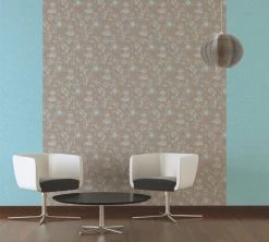 Vliestapete - blau-grün - 10 Meter -Baumarkt Verkaufsgeschäft 9003744300 03 1600Wx1600H