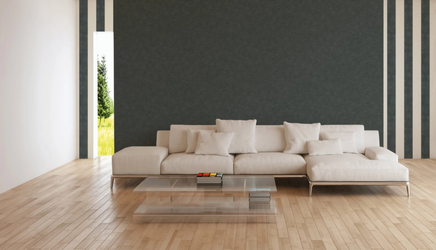 Vliestapete - schwarz - 10 Meter 3 Vliestapete - schwarz - 10 Meter – Bild 3