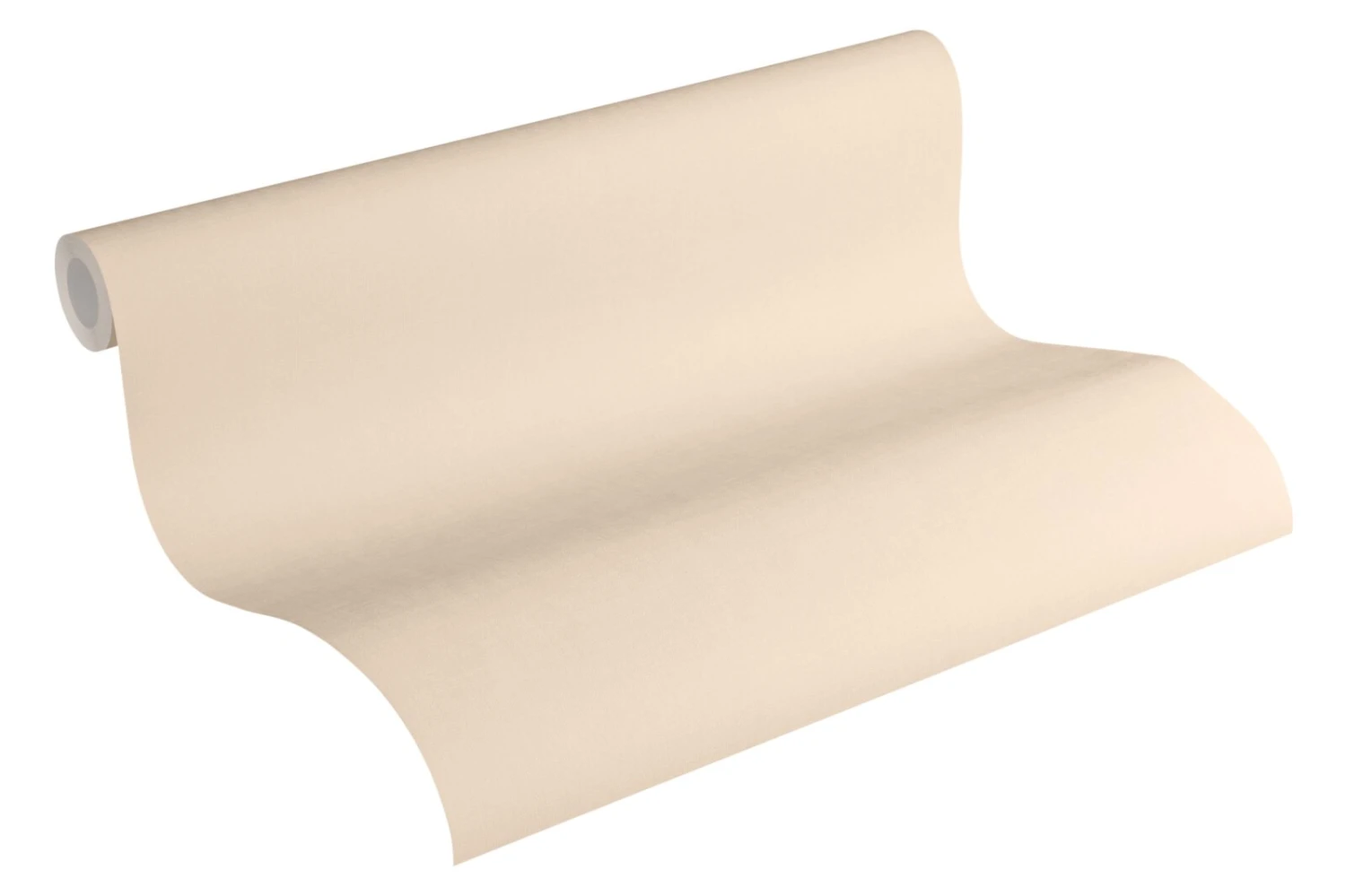 Vliestapete - beige - uni - 10 Meter 2 Vliestapete - beige - uni - 10 Meter – Bild 2