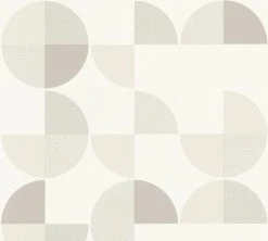 Vliestapete SCANDINAVIAN 2 - weiß-grau-beige - 10 Meter