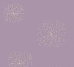 Vliestapete SCANDINAVIAN 2 - lila Metallic - 10 Meter