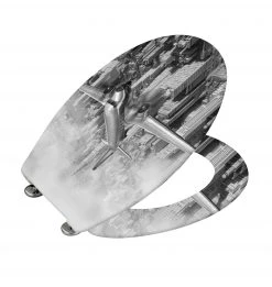 WENKO WC-Sitz OLD-TIME PLANE - mit Absenkautomatik -Baumarkt Verkaufsgeschäft 9003864400 03 1600Wx1600H