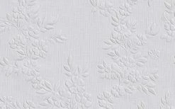 Erfurt Papierprägetapete Novaboss 341 - weiß - 10 Meter