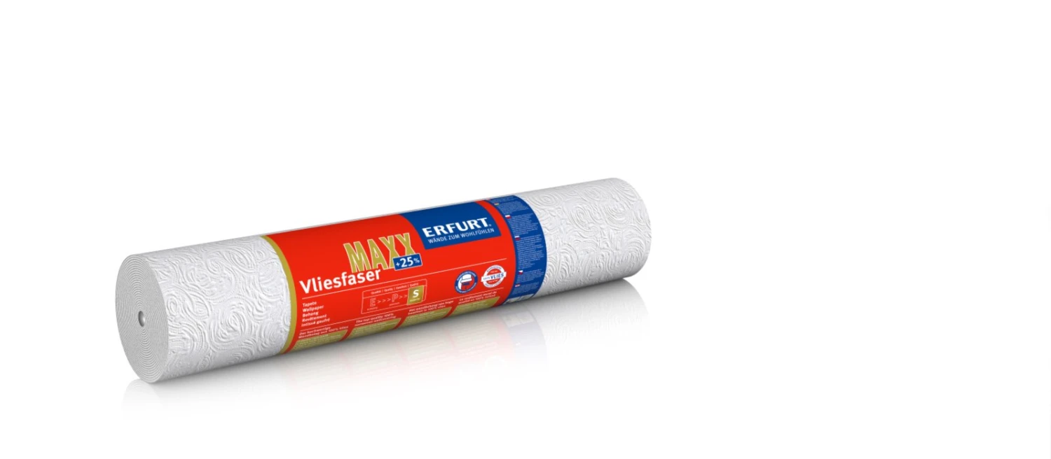 Erfurt Vliesprägetapete MAXX Superior Swirl 303 - weiß - 12,5 Meter 2 Erfurt Vliesprägetapete MAXX Superior Swirl 303 - weiß - 12,5 Meter – Bild 2