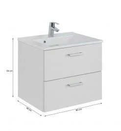 Waschtisch RIGA - gelb - 60 cm -Baumarkt Verkaufsgeschäft 9004331500 03 1600Wx1600H