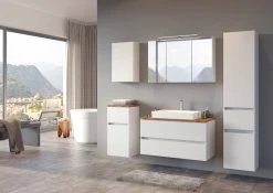 Waschtisch PIENZA - weiß - 100 cm -Baumarkt Verkaufsgeschäft 9004344400 03 1600Wx1600H