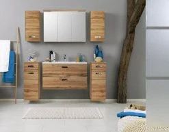 Waschtisch BOLOGNA - Wotan Eiche - 80 cm -Baumarkt Verkaufsgeschäft 9004349100 03 1600Wx1600H