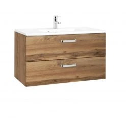 Waschtisch BOLOGNA - Wotan Eiche - 90 cm