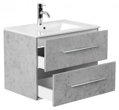 Waschtisch HOMELINE 70 - Betonoptik - mit Waschbecken - 71 cm 6 Waschtisch HOMELINE 70 - Betonoptik - mit Waschbecken - 71 cm -Baumarkt Verkaufsgeschäft 9004399200 03 1600Wx1600H