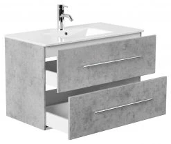 Waschtisch HOMELINE - beton - mit Waschbecken - 90 cm -Baumarkt Verkaufsgeschäft 9004400000 03 1600Wx1600H