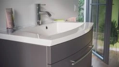 Waschtisch - anthrazit seidenglanz - mit Waschbecken - 82 cm 7 Waschtisch - anthrazit seidenglanz - mit Waschbecken - 82 cm -Baumarkt Verkaufsgeschäft 9004405000 04 1600Wx1600H