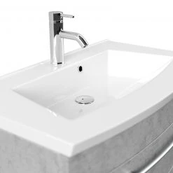 Waschtisch - Betonoptik - mit Waschbecken - 82 cm -Baumarkt Verkaufsgeschäft 9004405200 03 1600Wx1600H