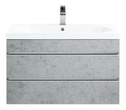 Waschtisch KALI - Betonoptik - grifflos - 70 cm -Baumarkt Verkaufsgeschäft 9004407000 04 1600Wx1600H