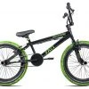 KS Cycling BMX-Bike Freestyle FATT 20'' - schwarz-grün glänzend