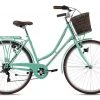 KS Cycling Damenfahrrad Stowage 28'' - grün - 51 cm Rahmenhöhe