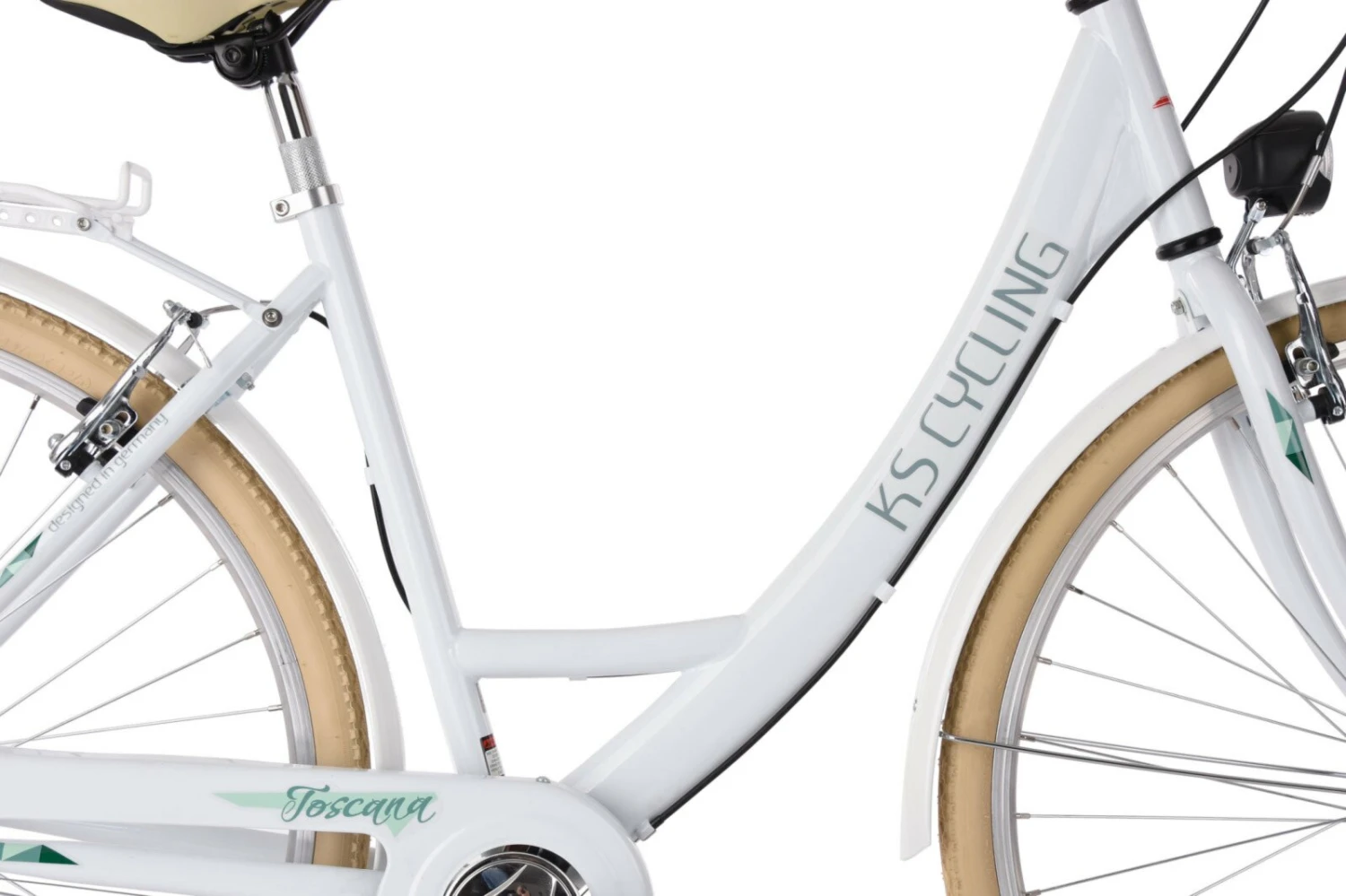 KS Cycling Damenfahrrad Toscana 28'' - weiß - 48 cm Rahmenhöhe 4 KS Cycling Damenfahrrad Toscana 28'' - weiß - 48 cm Rahmenhöhe – Bild 4
