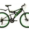 KS Cycling Mountainbike Fully BLISS 26'' - schwarz-grün
