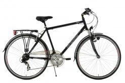 Trekking Herrenrad Vegas 28'' - schwarz - Flachlenker - 53 cm Rahmenhöhe