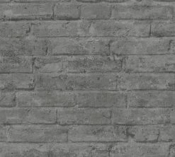 Vliestapete INDUSTRIAL - grau-anthrazit - 10 Meter