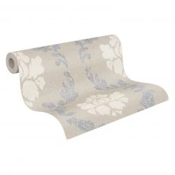 Vliestapete NEW ELEGANCE - beige-creme - 10 Meter