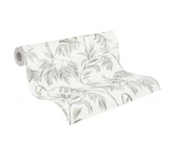 Vliestapete ATTRACTIVE - grau-grün - 10 Meter -Baumarkt Verkaufsgeschäft 9004496900 02 1600Wx1600H