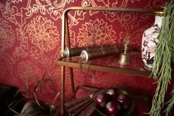 Vliestapete ASIAN FUSION - rot-gold - 10 Meter -Baumarkt Verkaufsgeschäft 9004500300 04 1600Wx1600H