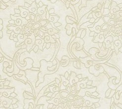 Vliestapete ASIAN FUSION - beige-gold - 10 Meter