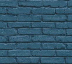 Vliestapete ATTRACTIVE - blau - 10 Meter