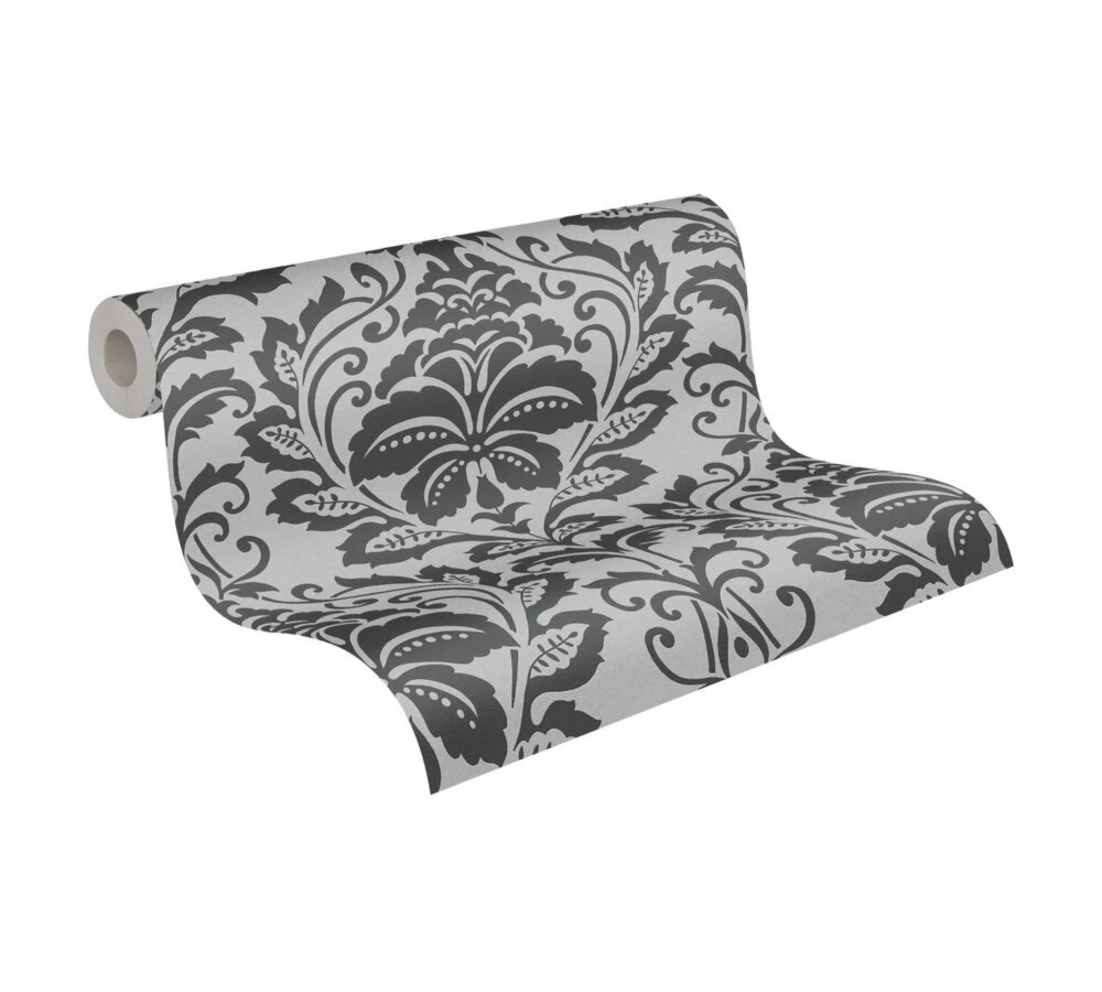 Vliestapete ATTRACTIVE - silber-grau - 10 Meter 2 Vliestapete ATTRACTIVE - silber-grau - 10 Meter – Bild 2