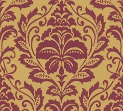 Vliestapete ATTRACTIVE - gold-rot - 10 Meter