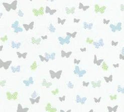 Vliestapete ATTRACTIVE - weiß-grün - 10 Meter