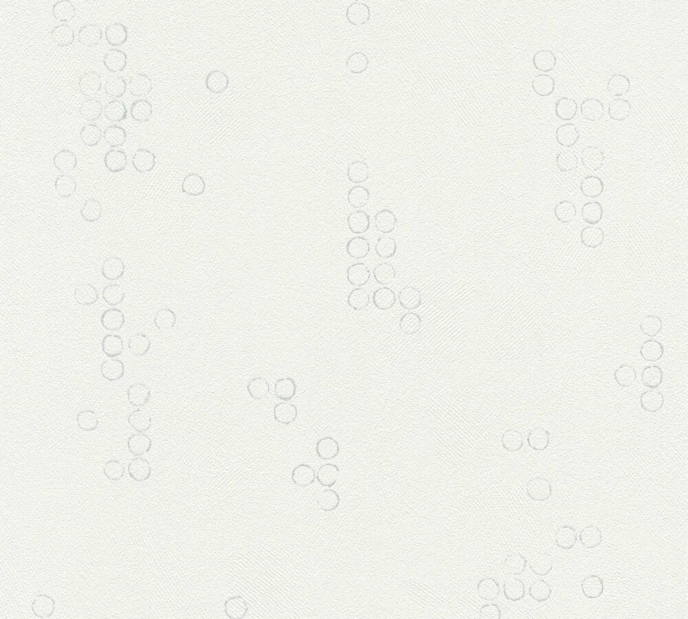 Vliestapete ATTRACTIVE - weiß-grau - 10 Meter 1 Vliestapete ATTRACTIVE - weiß-grau - 10 Meter