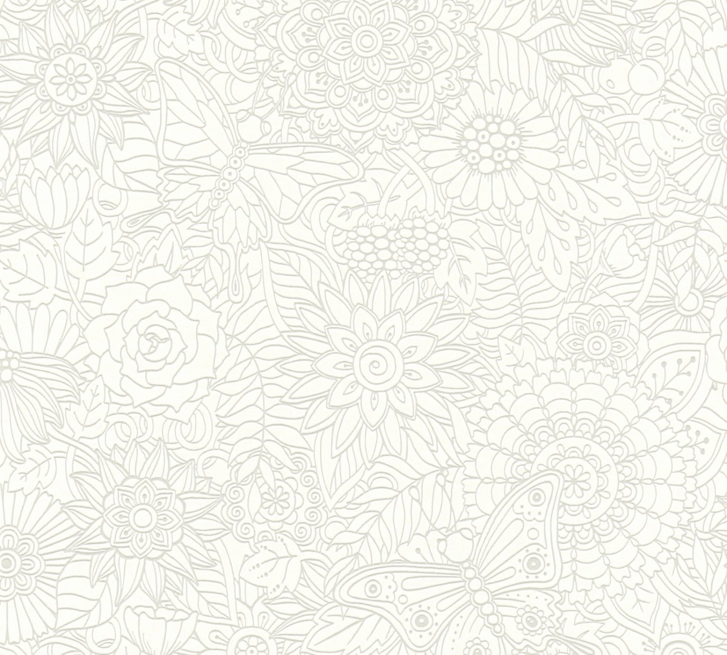 Vliestapete BOYS & GIRLS 6 - weiß - 10 Meter 1 Vliestapete BOYS & GIRLS 6 - weiß - 10 Meter