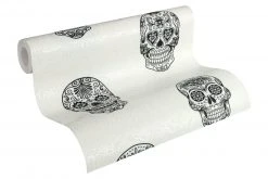 Vliestapete BOYS & GIRLS 6 - schwarz-weiß - 10 Meter -Baumarkt Verkaufsgeschäft 9004522600 04 1600Wx1600H