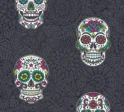 Vliestapete BOYS & GIRLS 6 - bunt-schwarz - 10 Meter