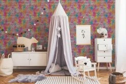 Vliestapete STEIN - bunt - 10 Meter -Baumarkt Verkaufsgeschäft 9004523400 04 1600Wx1600H