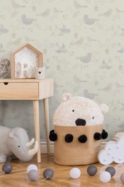 Papiertapete BOYS & GIRLS 6 - beige-grau - 10 Meter -Baumarkt Verkaufsgeschäft 9004524600 04 1600Wx1600H